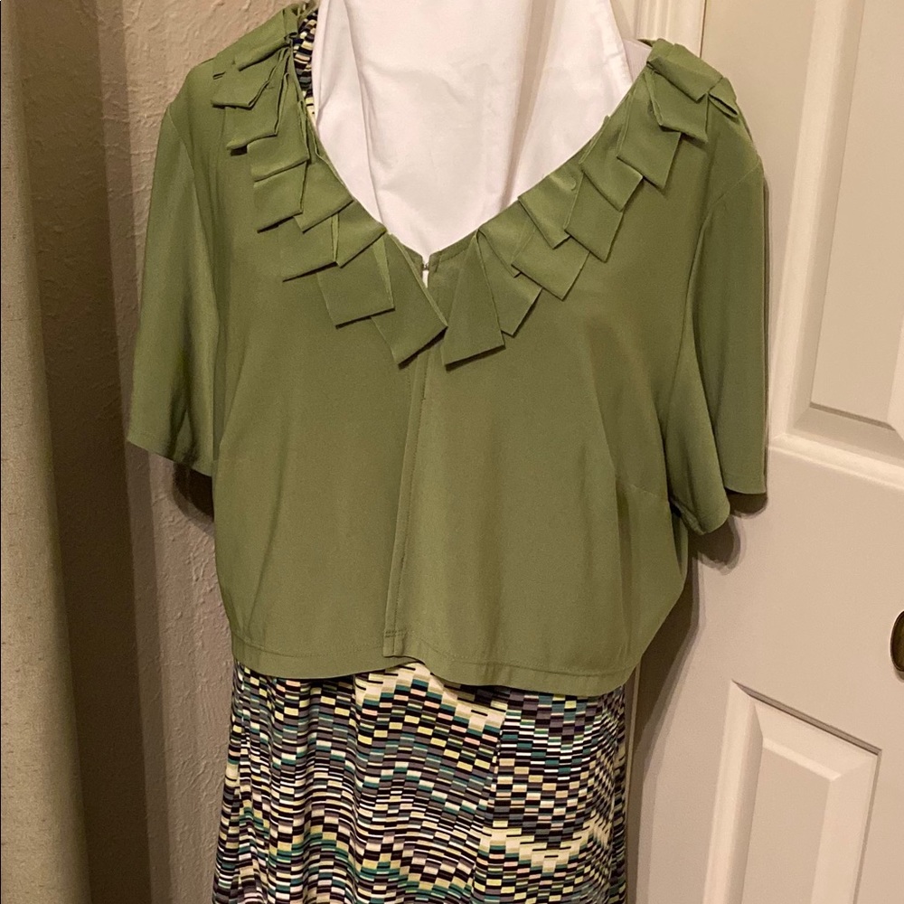 Summer Sleeveless Dress with croped jacket